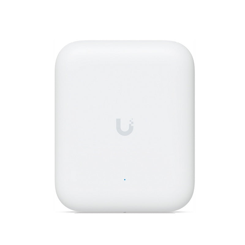 Access Point Ubiquiti U7 Exterior, WiFi 7 Poe, con funcionalidad 2x2 MIMO, triple banda (2.4GHz, 5GHz y 6GHz), Gigabit, no incluye inyector PoE
