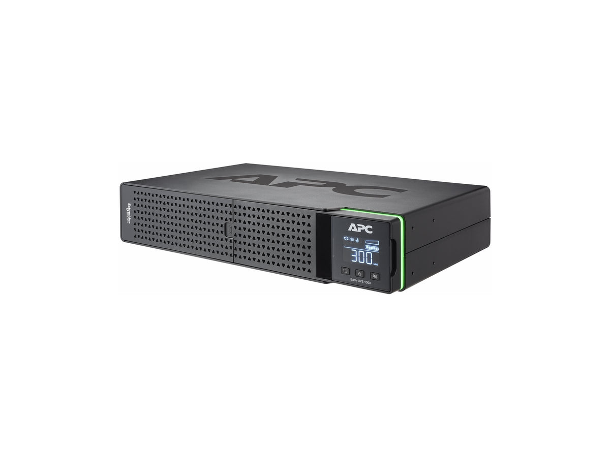 APC BR1500RM2U - Battery backup - Line interactive - 900 Watt - 1500 VA - AC 120 V - LCD AVR