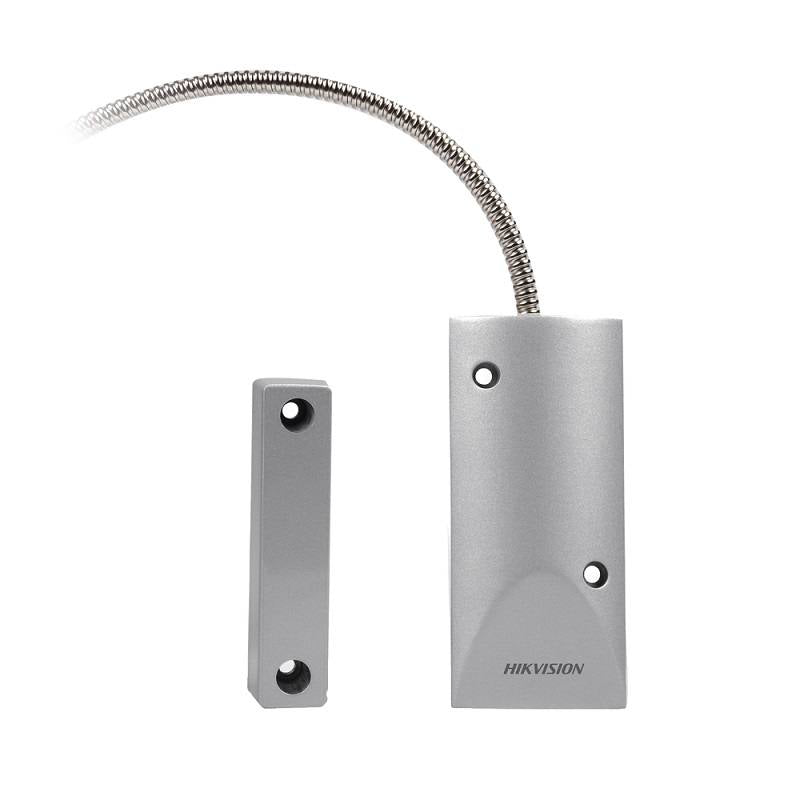 Contacto magnético Hikvision DS-PD1-MC-RS para Cortinas o Puertas de Emergencia Metálicas o Madera, Interior.