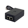 Adaptador Inyector POE UBIQUITI GIGABIT 24V 0.5A, 12W, Negro y Blanco