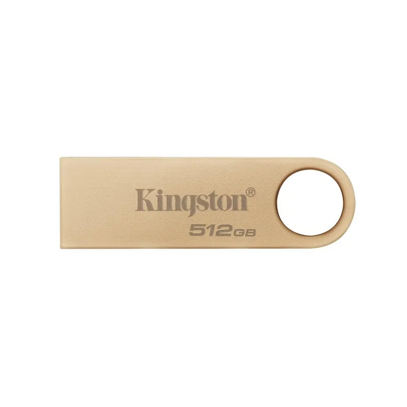 Memoria Flash USB 3.2 KINGSTON de 512GB DataTraveler SE9 G3, Dorado
