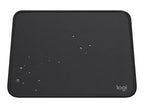 Logitech Studio Series - Alfombrilla de ratón - base de goma antideslizante, fácil deslizamiento, superficie resistente a salpicaduras - grafito