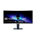 Monitor Gaming Curvo Alienware AW3425DWM LED 34" WQHD, 180Hz, 1ms, DisplayPort, HDMI, AMD FreeSync Premium