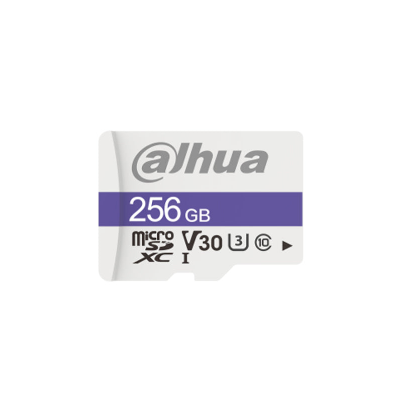 Memoria Micro SD DAHUA C100 de 256GB, hasta 90MB/s de lectura, C10/U3/V30