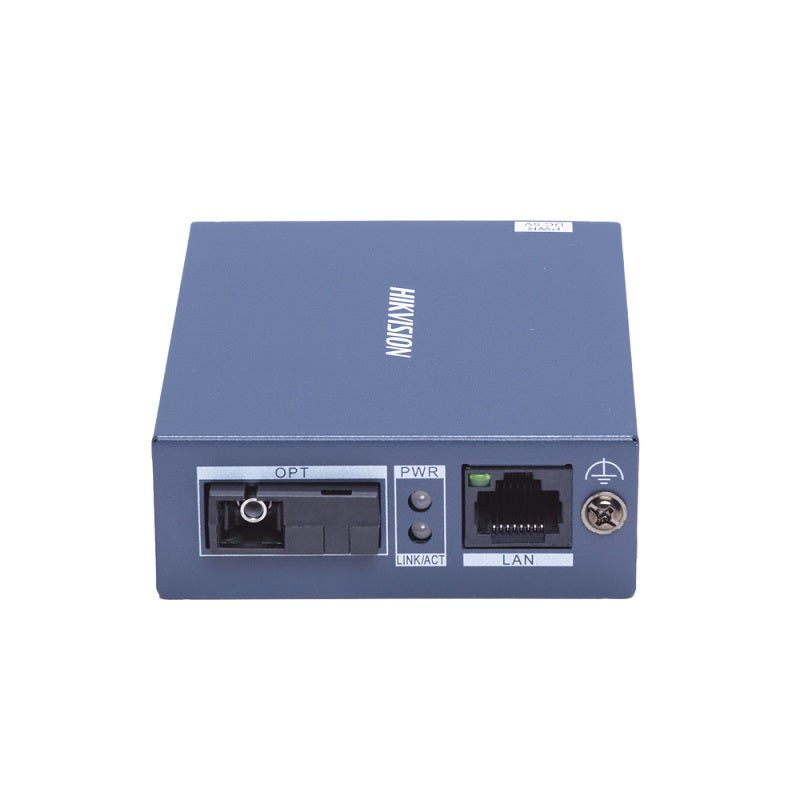 Convertidor de medios UTP y Fibra óptica (RX), 1000Mbps, Monomodo, Hasta 3 KM, conector SC (Receptor)