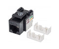 JACK RJ-45 PARA RED CAT5E-NEGRO CHICO