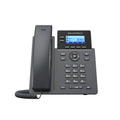 Telefono IP GRANDSTREAM GRP2602G, 2 Lineas, 4 Cuentas SIP, compatible con GDMS, Incluye Poe, Negro