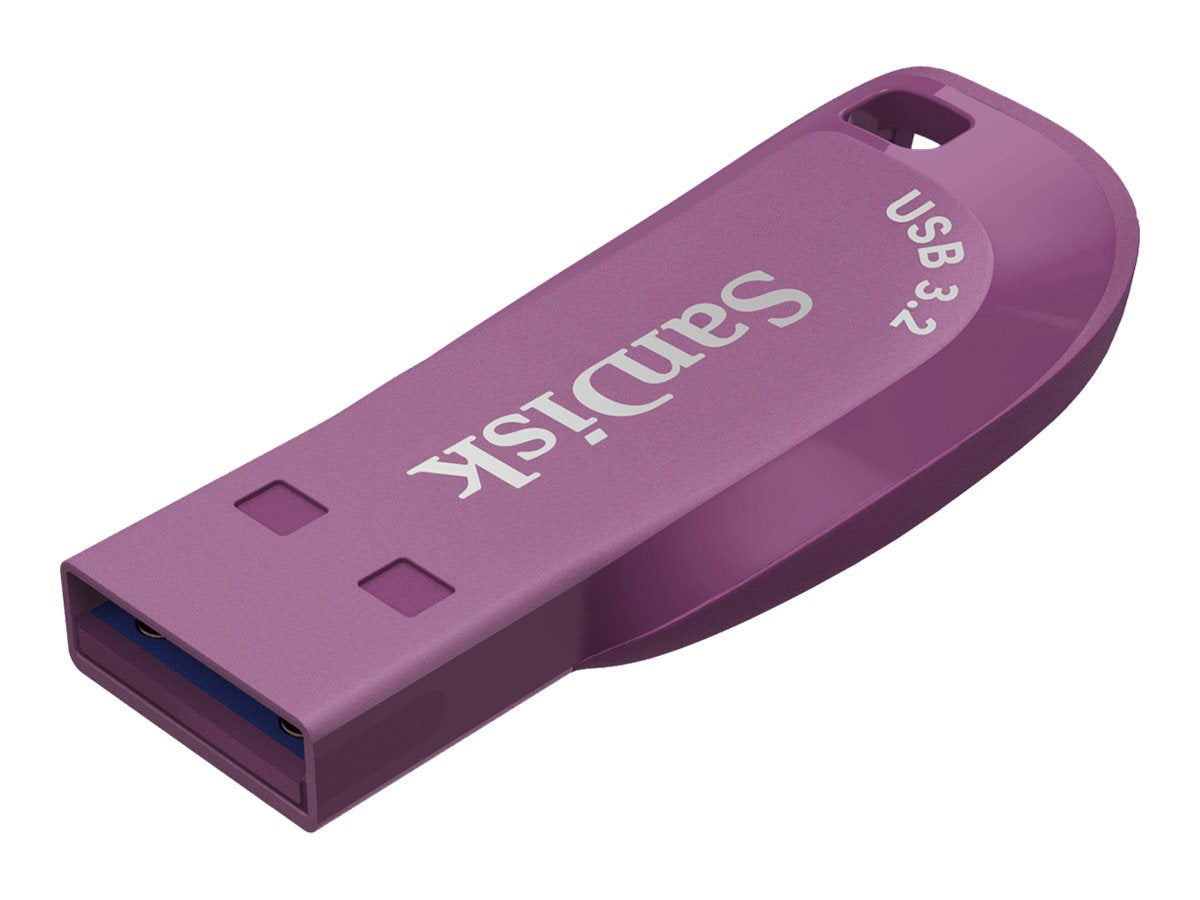 SanDisk Ultra Shift - Unidad flash USB - 128 GB - USB 3.2 Gen 1 - orquídea Cattleya