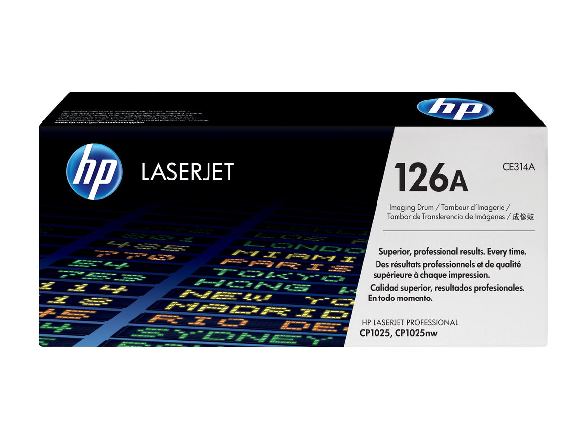 HP 126A - Negro, color (cian, magenta, amarillo) - original - kit de tambor - para Color LaserJet Pro CP1025; LaserJet Pro MFP M175; TopShot LaserJet Pro M275