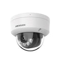 Cámara IP Domo Hikvision, POE, 2.8mm, 8MP 4K, IR 30m, Outdoor/Indoor, Micrófono, IP67, IK08, Metal, Tipo Cupula