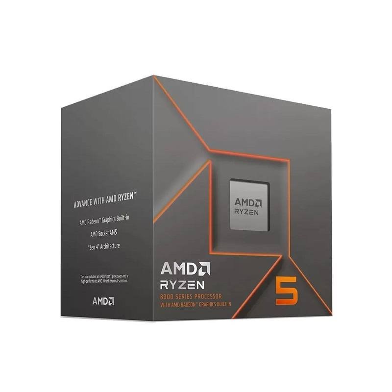 Procesador AMD Ryzen 5 8500G, 6 Core, 5.0 GHz Max Boost Turbo, AM5 65W