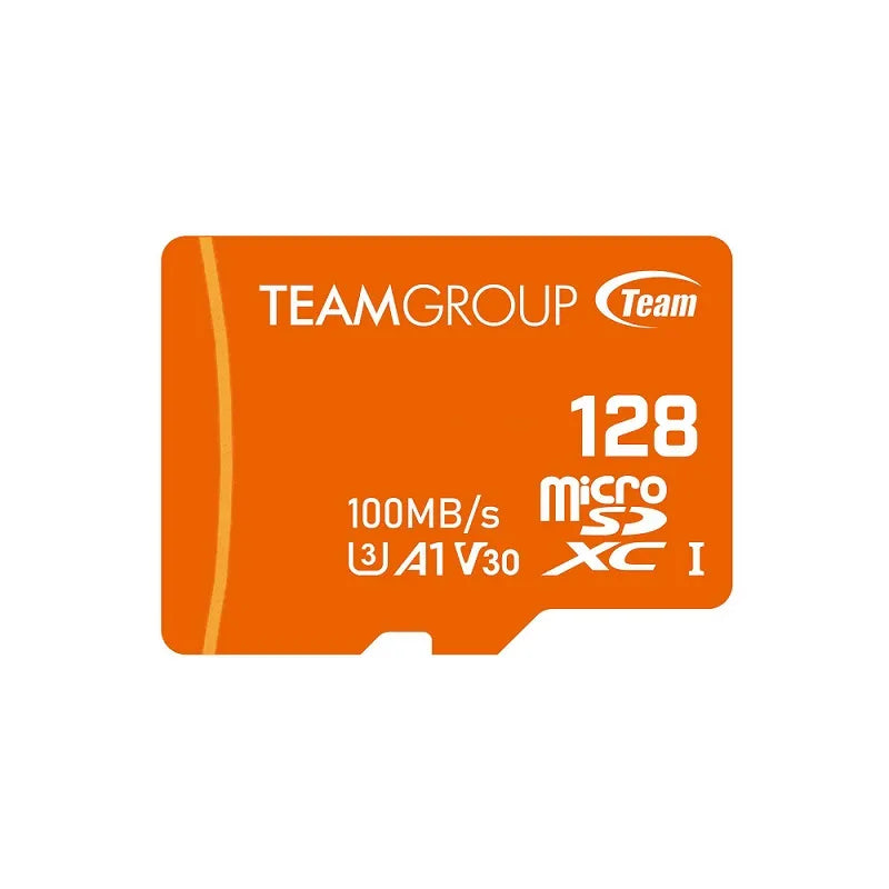Memoria Micro SD Team Group NE de 128GB, SDXC, (U3), hasta 100MB/s de lectura, UHS-I U3, V30, A1, 4K UHD