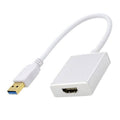 ADAPTADOR/CONVERTIDOR USB 3.0 A HDMI Para Windows 7/8/10 PC 1080P HD.