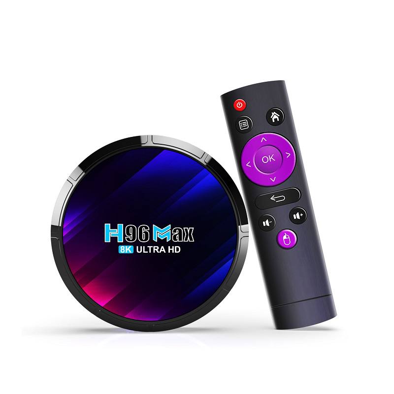 TV BOX H96 MAX  8K ULTRA HD, Android 13, 4G RAM, 32G ROM, HDMI 2.0, RJ45 WIFI, USB 3.0 BT 5.0