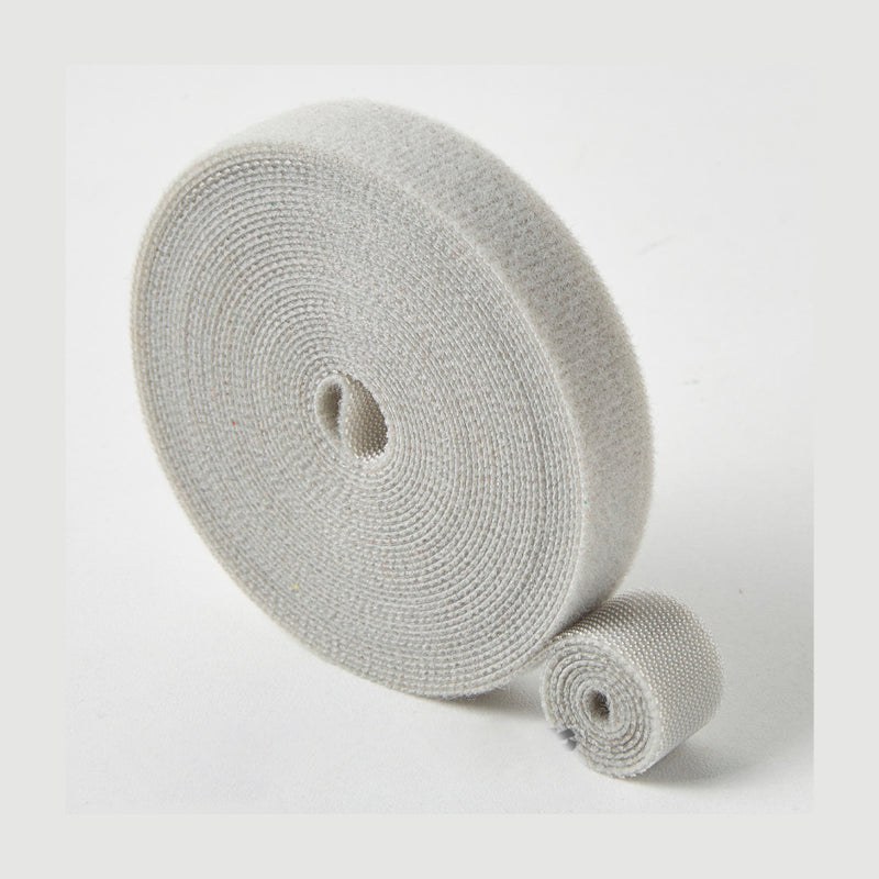 Cinta de velcro 5M (5000 x 12mm) color Gris