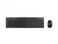 Combo Teclado y Ratón KB210, conexión USB, Inglés, Negro