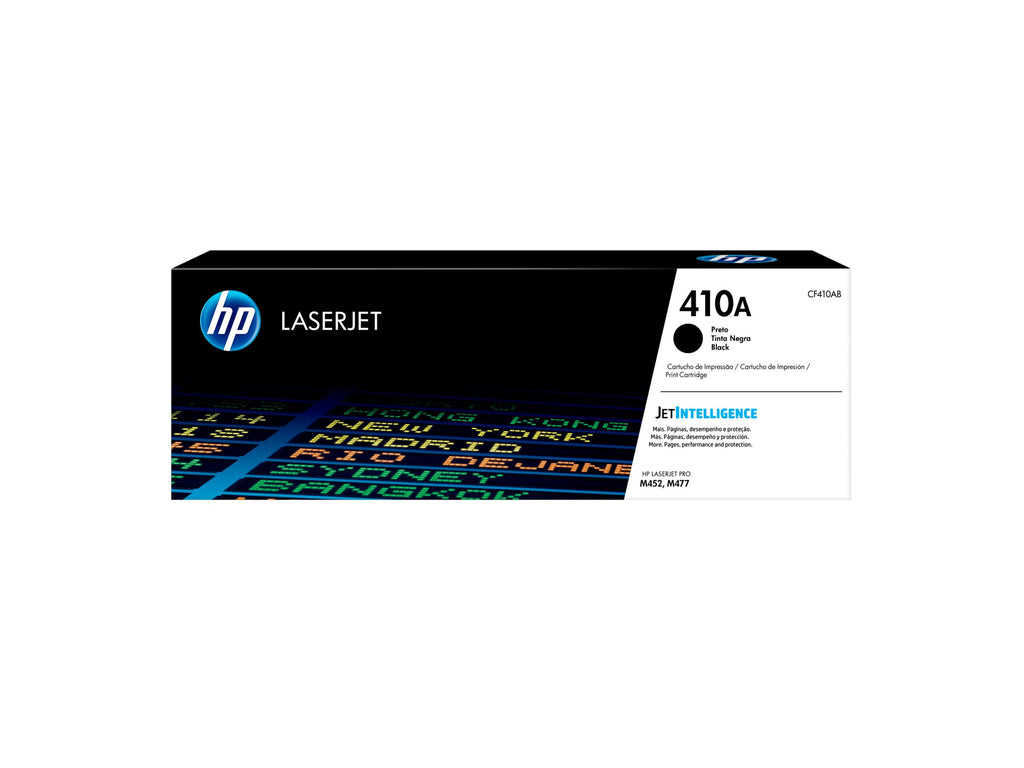 HP 410A - Negro - original - LaserJet - cartucho de tóner (CF410A) - para Color LaserJet Pro M452, MFP M377, MFP M477