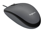 Logitech M90 - Ratón - diestro y zurdo - óptico - cableado - USB
