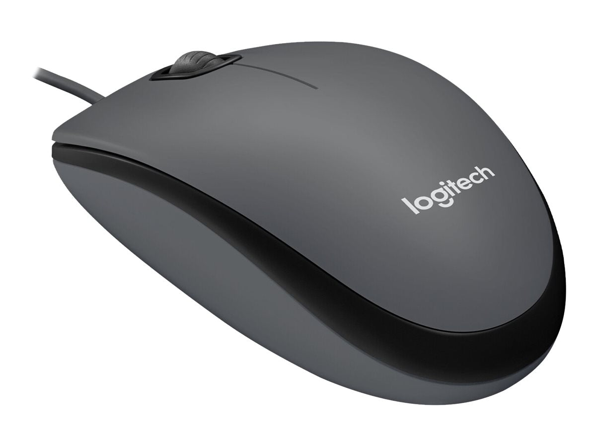 Logitech M90 - Ratón - diestro y zurdo - óptico - cableado - USB