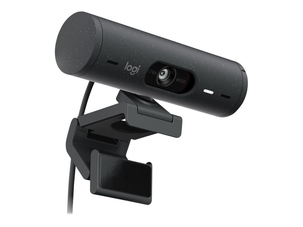 Logitech BRIO 500 - Webcam - color - 4 MP - 1920 x 1080 - 720p, 1080p - audio - USB-C