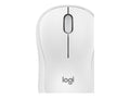 Logitech M240 Silent Bluetooth Mouse, Compact, Portable, Smooth Tracking, Off-white - Ratón - 3 botones - inalámbrico - Bluetooth - blanco hueso