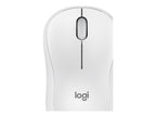 Logitech M240 Silent Bluetooth Mouse, Compact, Portable, Smooth Tracking, Off-white - Ratón - 3 botones - inalámbrico - Bluetooth - blanco hueso