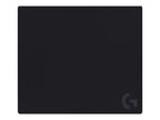 Logitech G G640 Large Cloth Gaming Mouse Pad, Optimized for Gaming Sensors, Moderate Surface Friction, Non-Slip Mouse Mat, Mac and PC Gaming Accessories, 460 x 600 x 3 mm; - Alfombrilla de ratón - negro