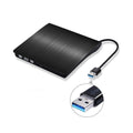 Quemadora / Grabadora DVD RW Externo AON PC-1000, USB 3.0, 8x/8x/6x, 24X, Negro
