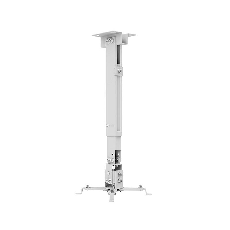Soporte de techo Klip Xtreme KPM-581, ajustable para proyector, color blanco