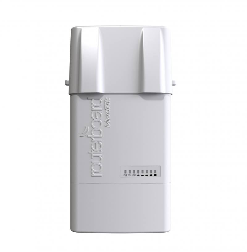 Access Point MIKROTIK BaseBox 2, 2.4Ghz integrado A, Backbone, CPE, conectores 2xRPSMA, ranura miniPCI-e, Gigabit Eth
