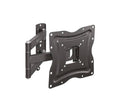 Soporte de pared KLIP XTREME para TV de 13" hasta 46", 30kg / 66lb, Inclinación -5º + 15º, Giro -180° +180°