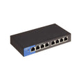Switch Gigabit LINKSYS LGS108, de 8 Puertos puertos 10/100/1000Mbps