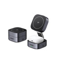Cargador inalámbrico UGREEN Qi2 W702, 2 en 1, compatible con iPhone y Airpods, carga rápida 12V 3A 15W