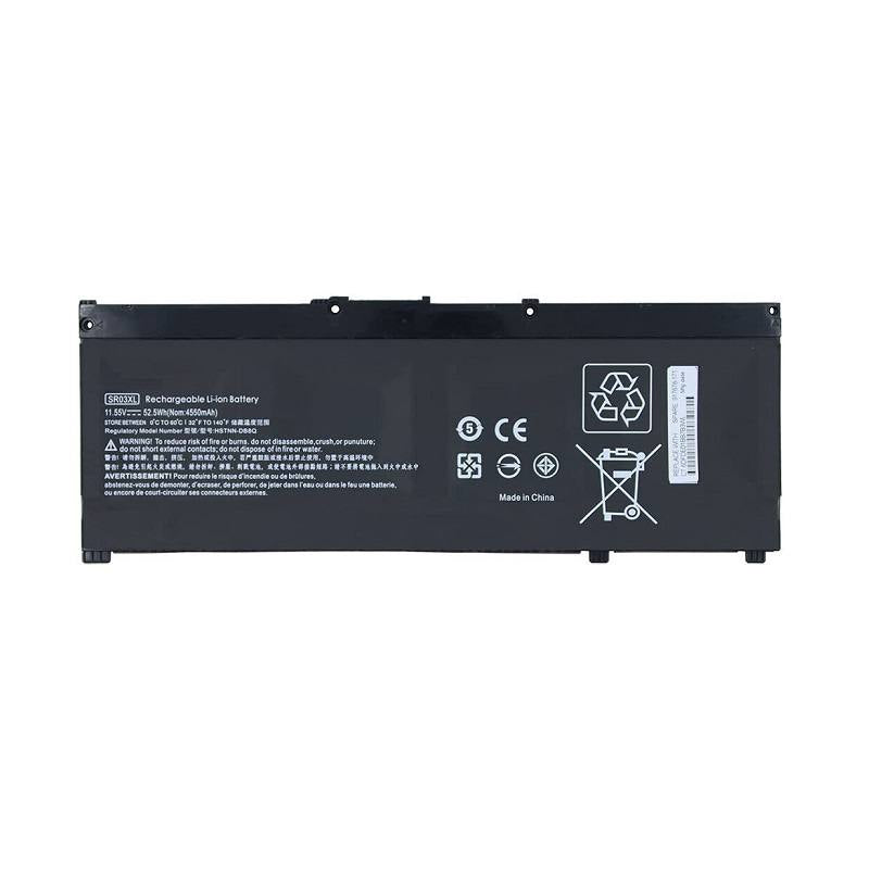 Bateria Generica HP Omen SR03XL para5-dc0010ca 15-cx0071nr 15-cx0007nf, 11.55V, 52.5Wh
