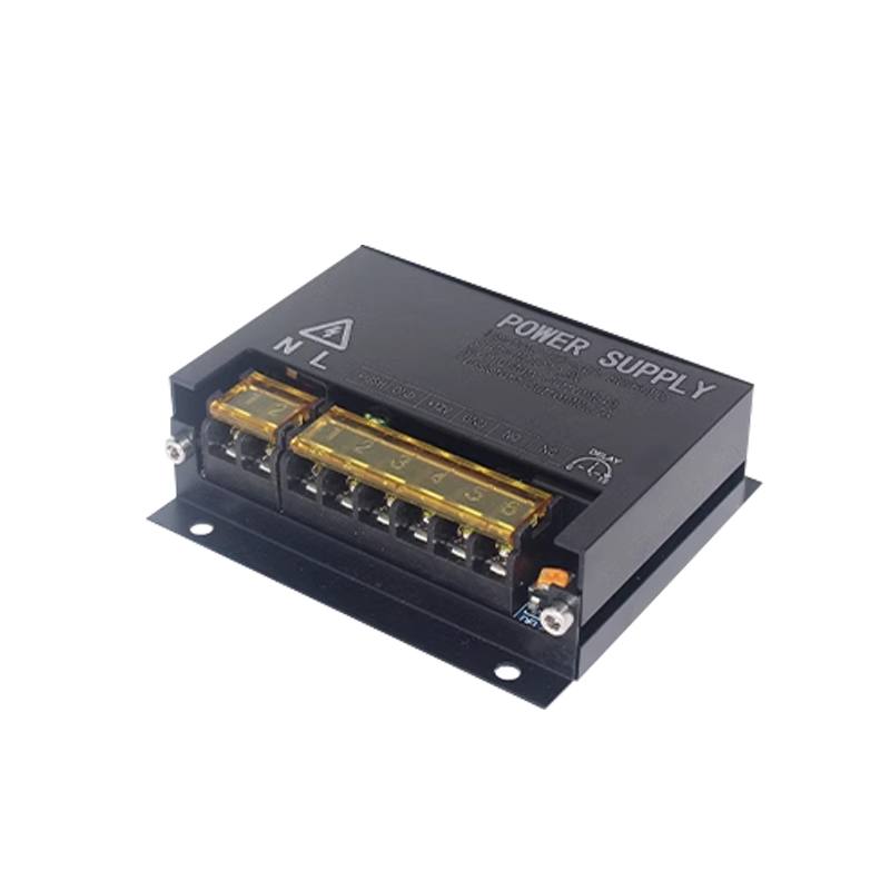 Fuente de poder / panel de distribución T-VISION 12V 4A para control de acceso