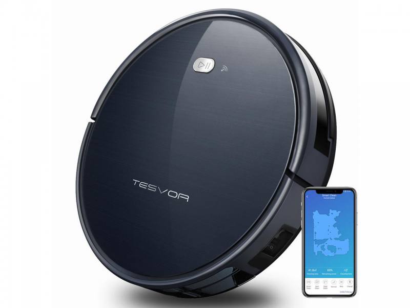 Aspiradora Tesvor Smart Robot Vacuum X500, compatible con Alexa y Google Home