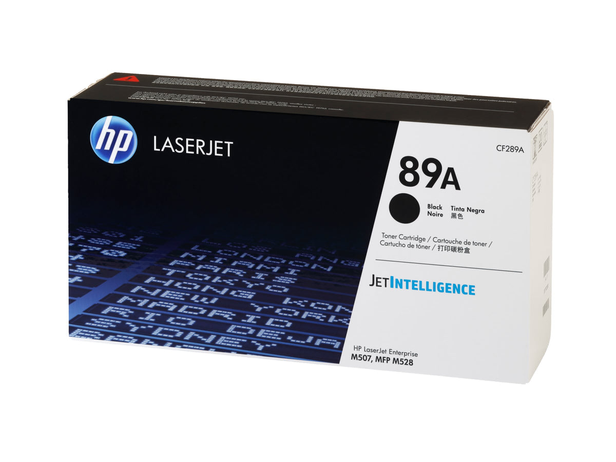 HP 89A - Negro - original - LaserJet - cartucho de tóner (CF289A) - para LaserJet Enterprise M507, MFP M528, LaserJet Enterprise Flow MFP M528