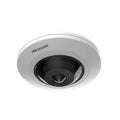 Cámara IP Domo Hikvision, Mini Fisheye POE, 1.05mm, 5MP, 180°, IR 8m, Interfaz de audio y alarma, Indoor, Aleación ADC12