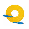 Cable de Fibra Óptica, Fibra única monomodo, SC-SC 2.0, 2 Metro, Amarillo