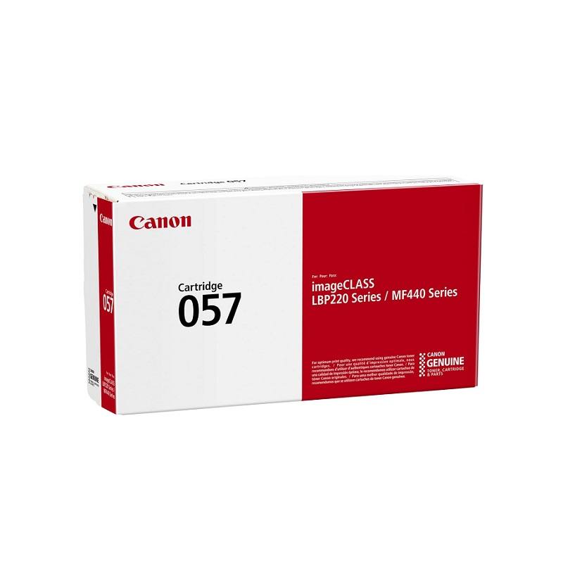 Toner Original CANON 057 para imageCLASS MF449dw, MF448dw, MF445dw, LBP228dw, LBP227dw, LBP226dw, color negro