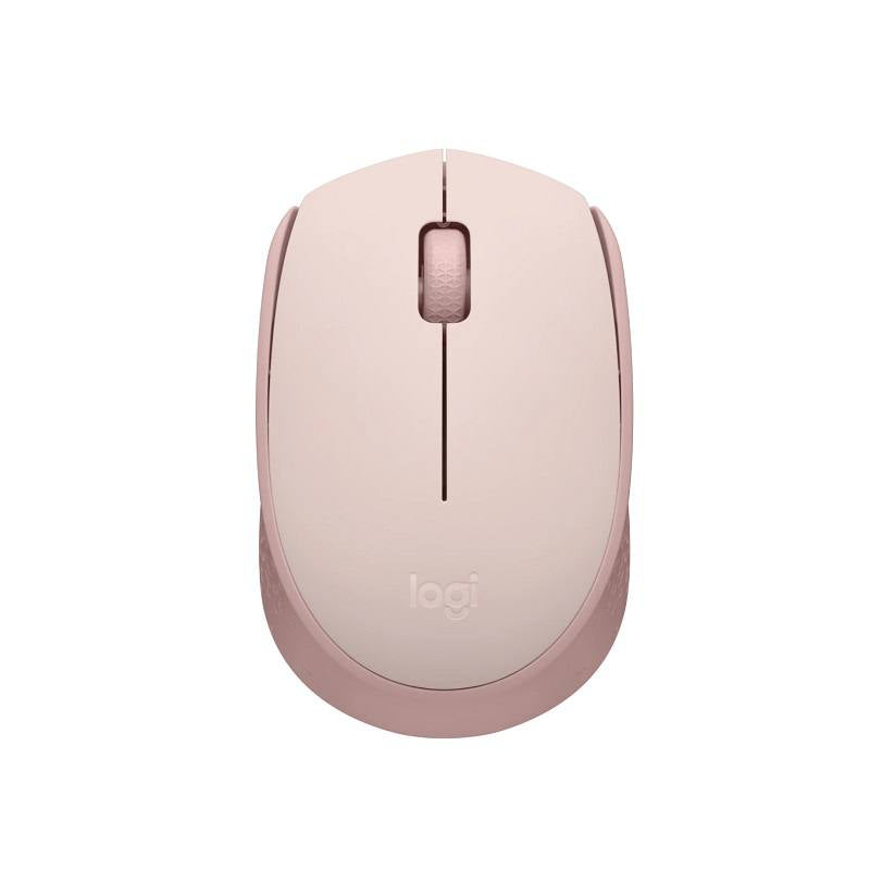 Ratón inalámbrico LOGITECH M170, 1000DPI, Receptor USB, Rosado