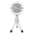 Micrófono Profesional Blue Snowball ICE, USB, Plug-and-play Con Mac Y PC, Color Blanco