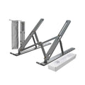 Base T-VISION N3, diseño plegable para Tablets y Laptops de hasta 15.6", color Gris