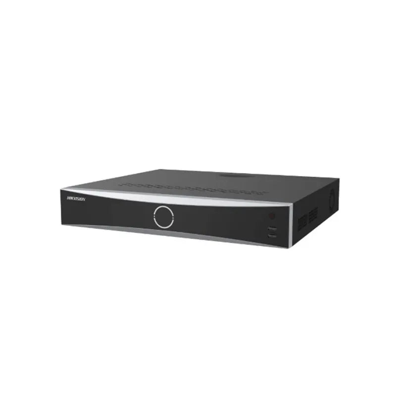 NVR Hikvision 32CH, 16CH POE H.265 4K, Graba hasta 12MP, HDMI/VGA, Hasta 4x16TB