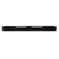 PATCH PANEL LANPRO CAT5 DE 12 PUERTO, CON JACK