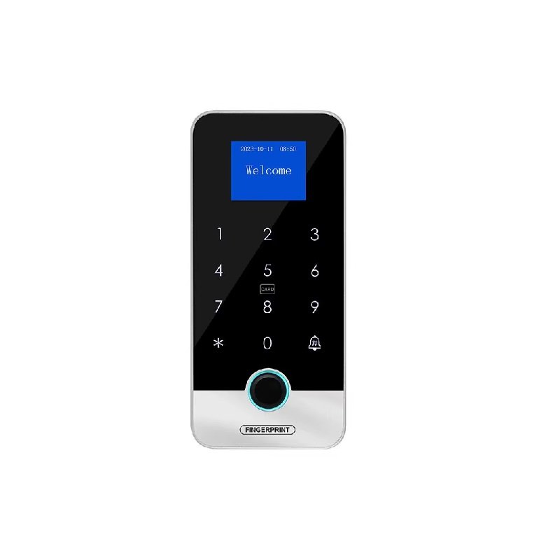 Control de acceso T-VISION J300X, con teclado táctil, admite huella digital, tarjeta RFID y contraseña, IP65