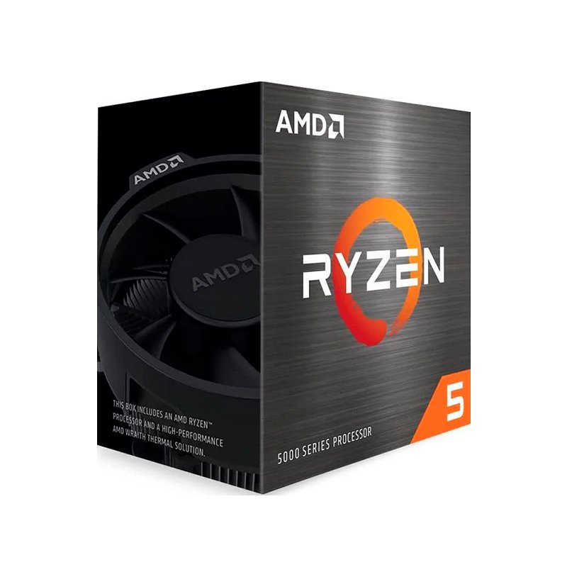Procesador AMD Ryzen 5 5500, 6 Core, 4.2 GHz Max Boost Turbo, AM4, 65W