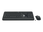 Logitech MK540 Advanced - Juego de teclado y ratón - inalámbrico - 2.4 GHz
