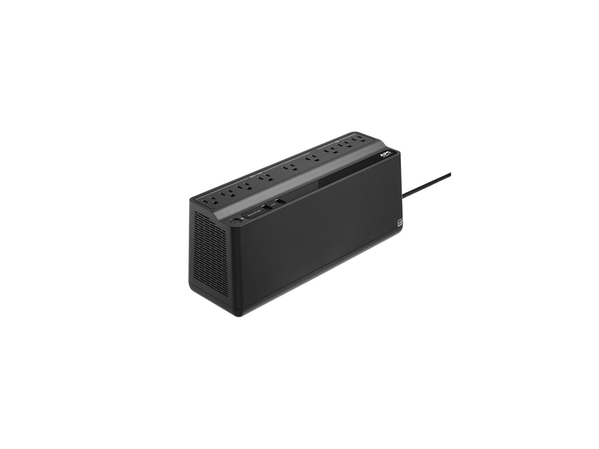 APC Back-UPS BE850M2-LM - UPS - CA 120 V - 450 vatios - 850 VA - conectores de salida: 9 - América Latina - negro