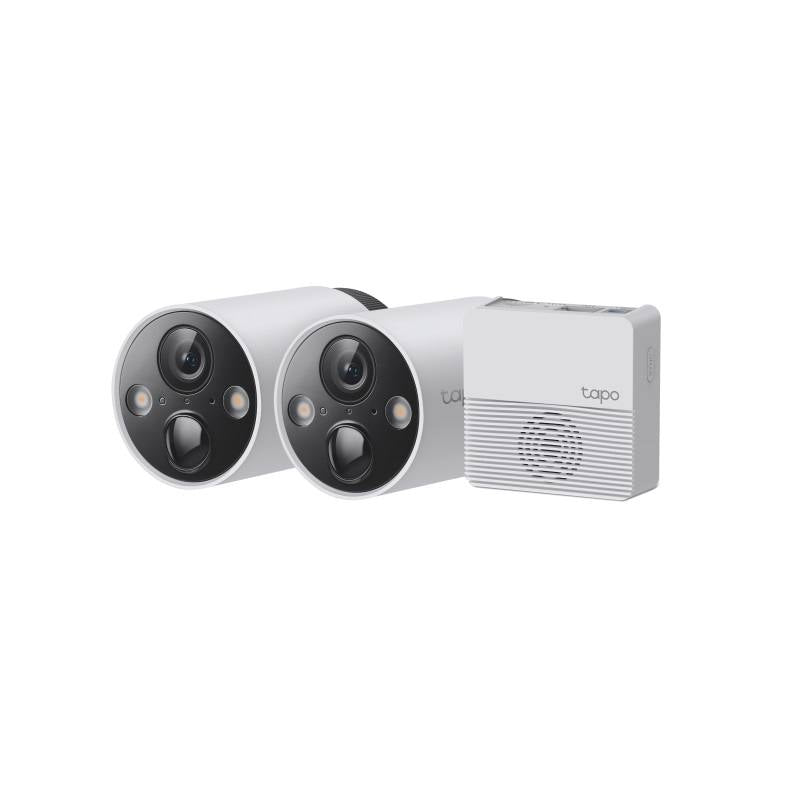 Kit de Cámara WiFi TP-LINK Tapo C420S2, 4MP 2K, Visión Nocturna color, Audio Bidireccional, Detección de Movimiento, IP65, Soporta 256GB